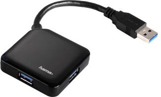 HUB USB Hama 4x USB-A (000121900000)