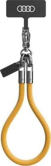 JetWorld Audi uniwersalna smycz do telefonu 28cm 8mm żółty/yellow AU-HSL8-R8/D1-YW