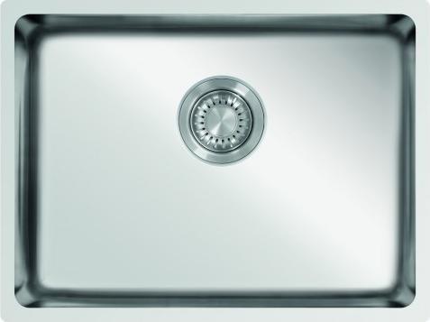 Zlewozmywak Berg stalowy BERG QUADROXL STAL GŁADKA MEP 500GT10K
