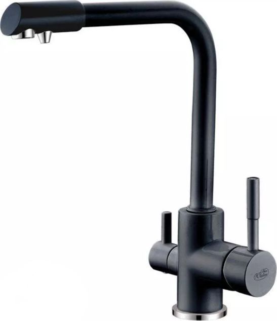 Bateria kuchenna Blue Water Amanda stojąca czarna (BW-5901730613551)