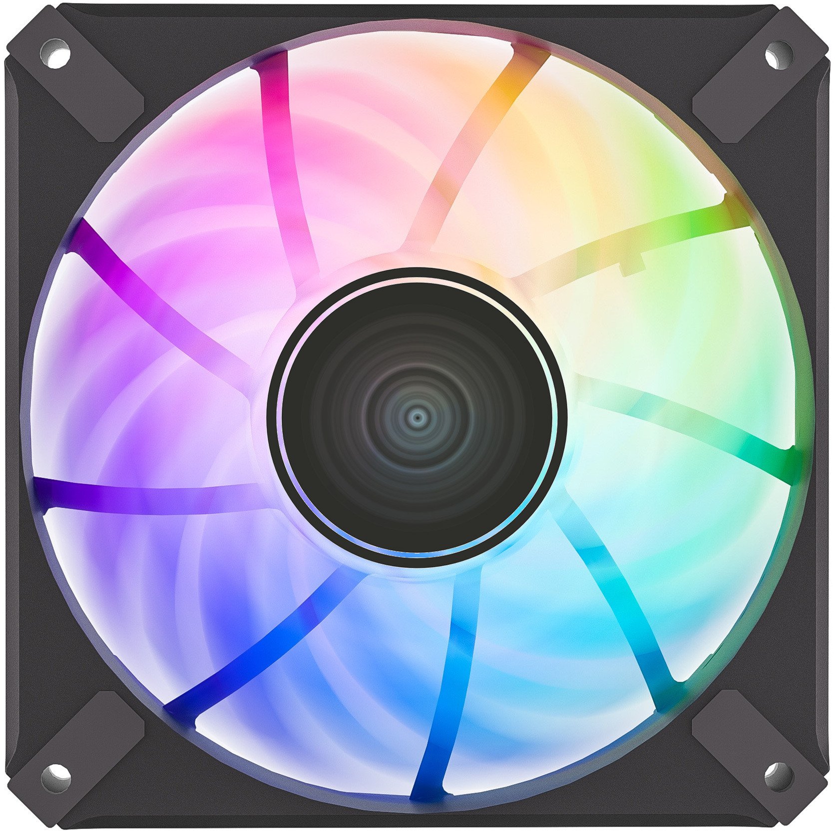 Wentylator Fander Roxo P12 ARGB PWM PST Revers 120mm Czarny (FRX121)