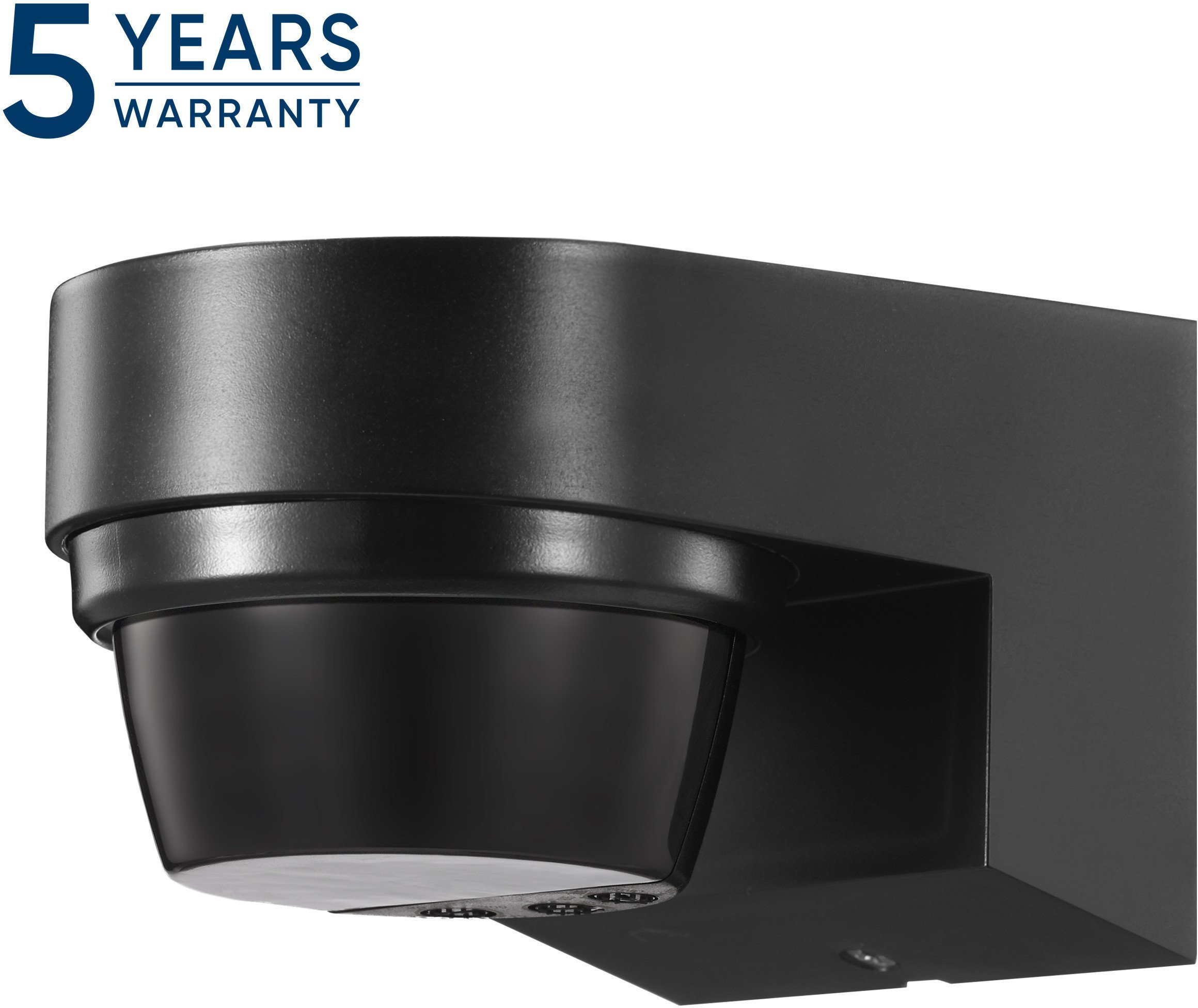 Czujnik ruchu 240°, IP65, 2000W, czarny