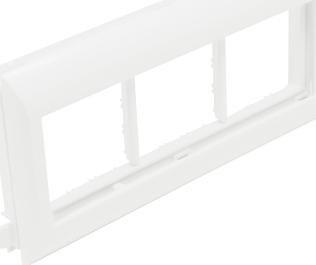 Efapel EFAPEL ADAPTER POTRÓJNY DO KANAŁÓW KABLOWYCH BIAŁY 10954 ABR