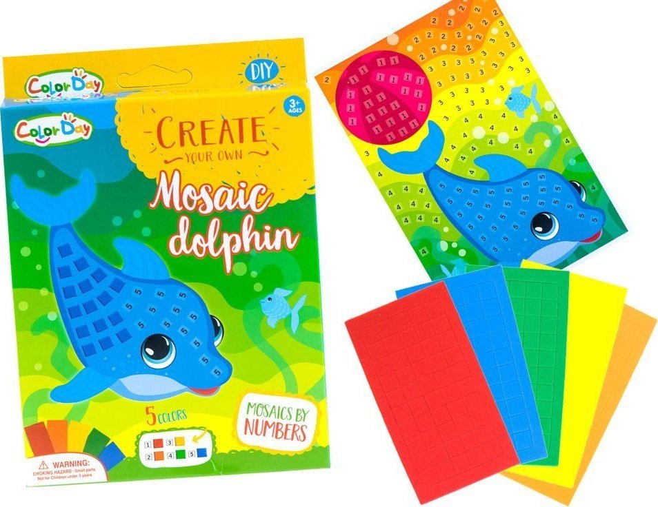 Jokomisiada Kreatywna MOZAIKA piankowa wyklejanka ZA2054