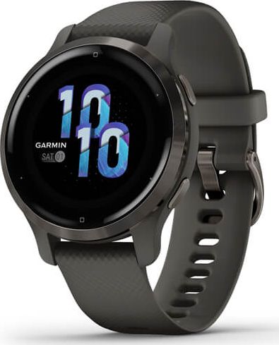 Zegarek sportowy Garmin Venu 2S Grafitowy (010-02429-10)