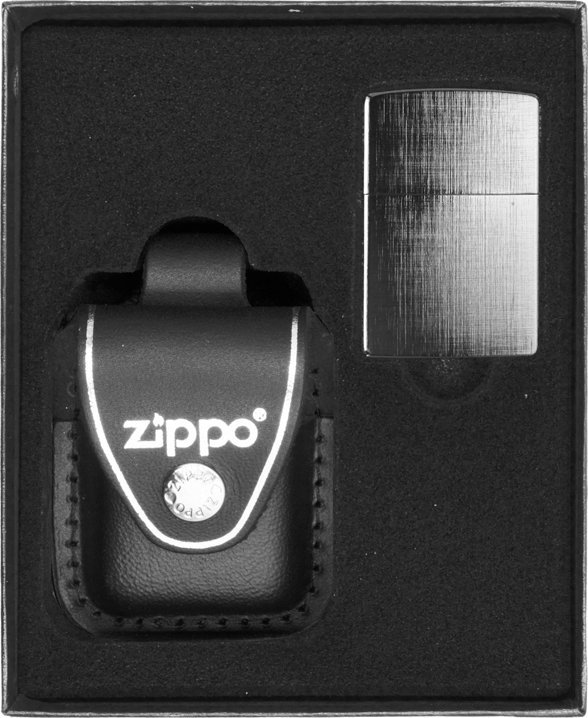 Zestaw ZIPPO Zapalniczka LINEN WAVE Prezentowy No3