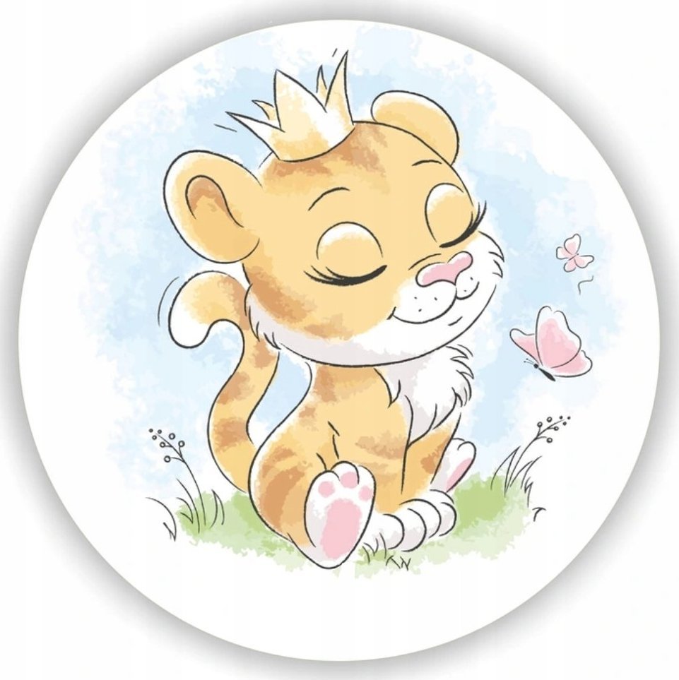 naSciane Lampka nocna LED LEW dla dziecka korona król