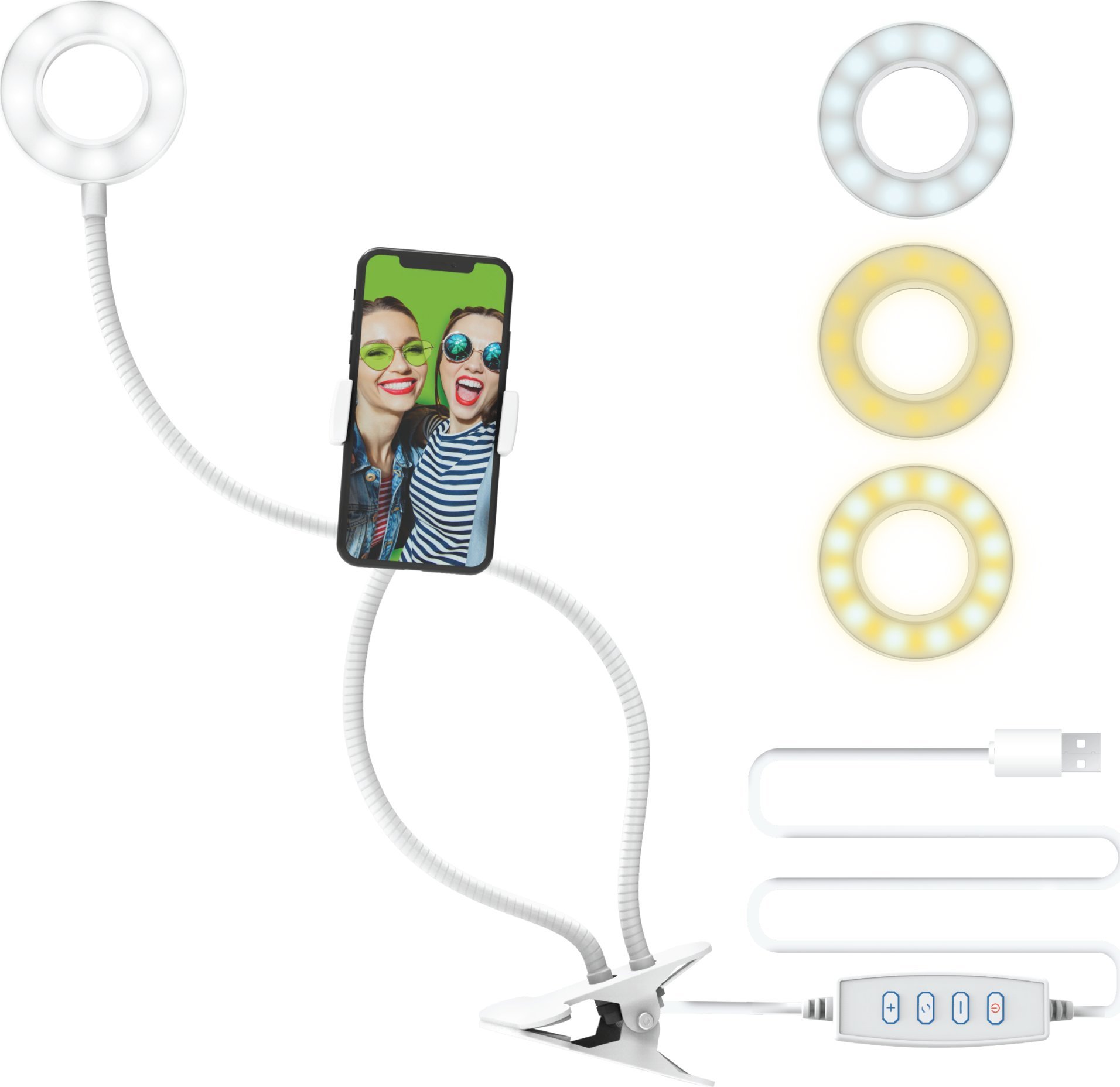 Lampa pierścieniowa DigiPower DP-VLR3 LED Ring Light Kit