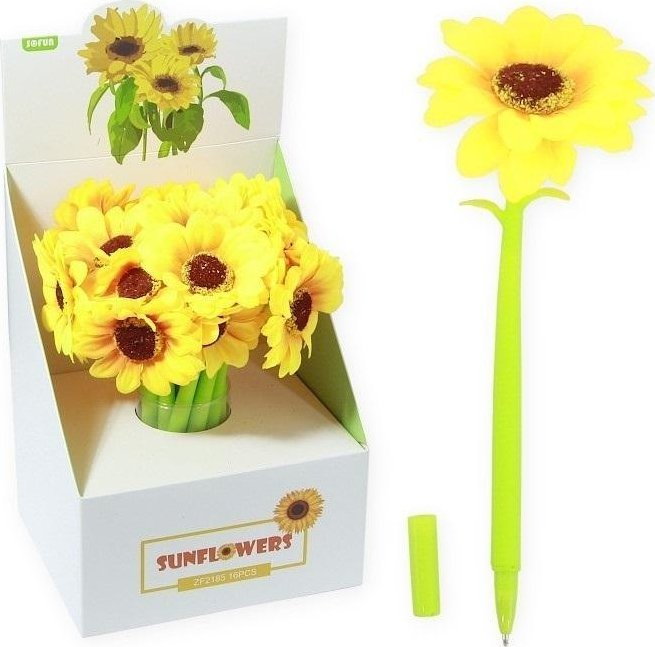 SCHEMAT Długopis Sunflower niebieski (16szt)