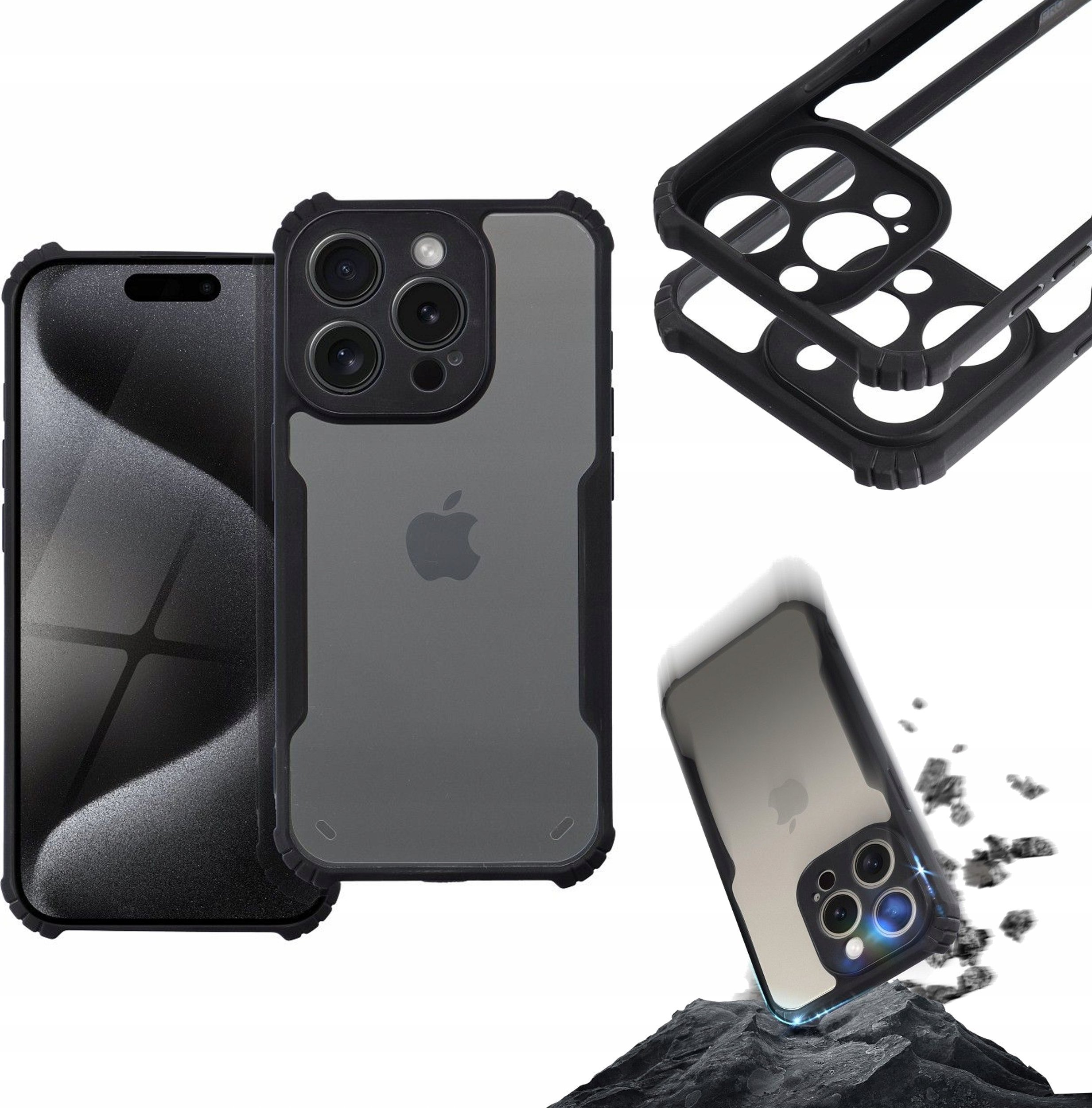 ForCell Futerał ANTI-DROP do XIAOMI Redmi Note 13 4G czarny