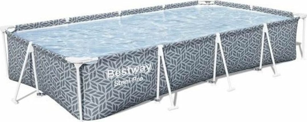 Bestway Nadmuchiwany basen Bestway Steel Pro Niebieski Szary