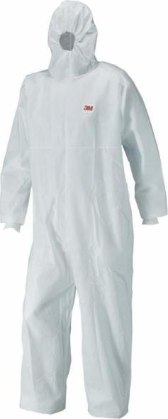 3M Kombinezon ochronny 4520, bialy/zielony, typ 5/6, rozm. XL