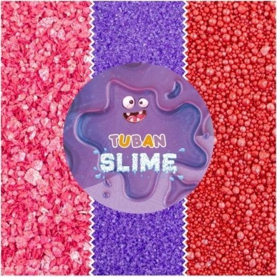 Slime brokat mineralny - 3 kolory 13,5g TUBAN