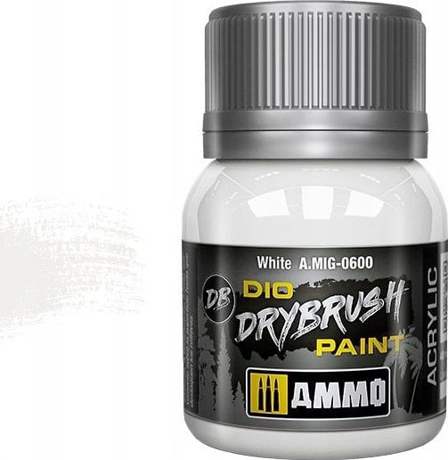Vallejo Ammo: DIO Drybrush - White