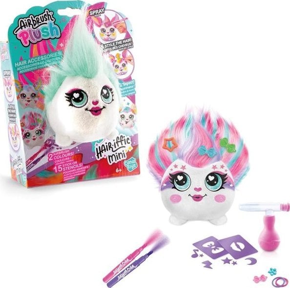 AIRBRUSH Hair'iffic plush with airbrush Mini