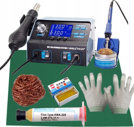 Techrebal Stacja YIHUA 992D+ +KIT22