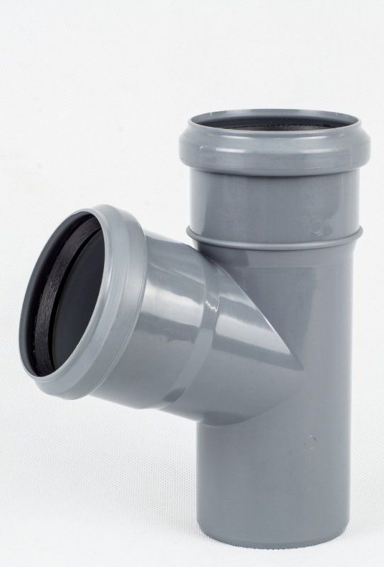 Onnline Trójnik PP popielaty 75 x 75mm 67° (CCP716)