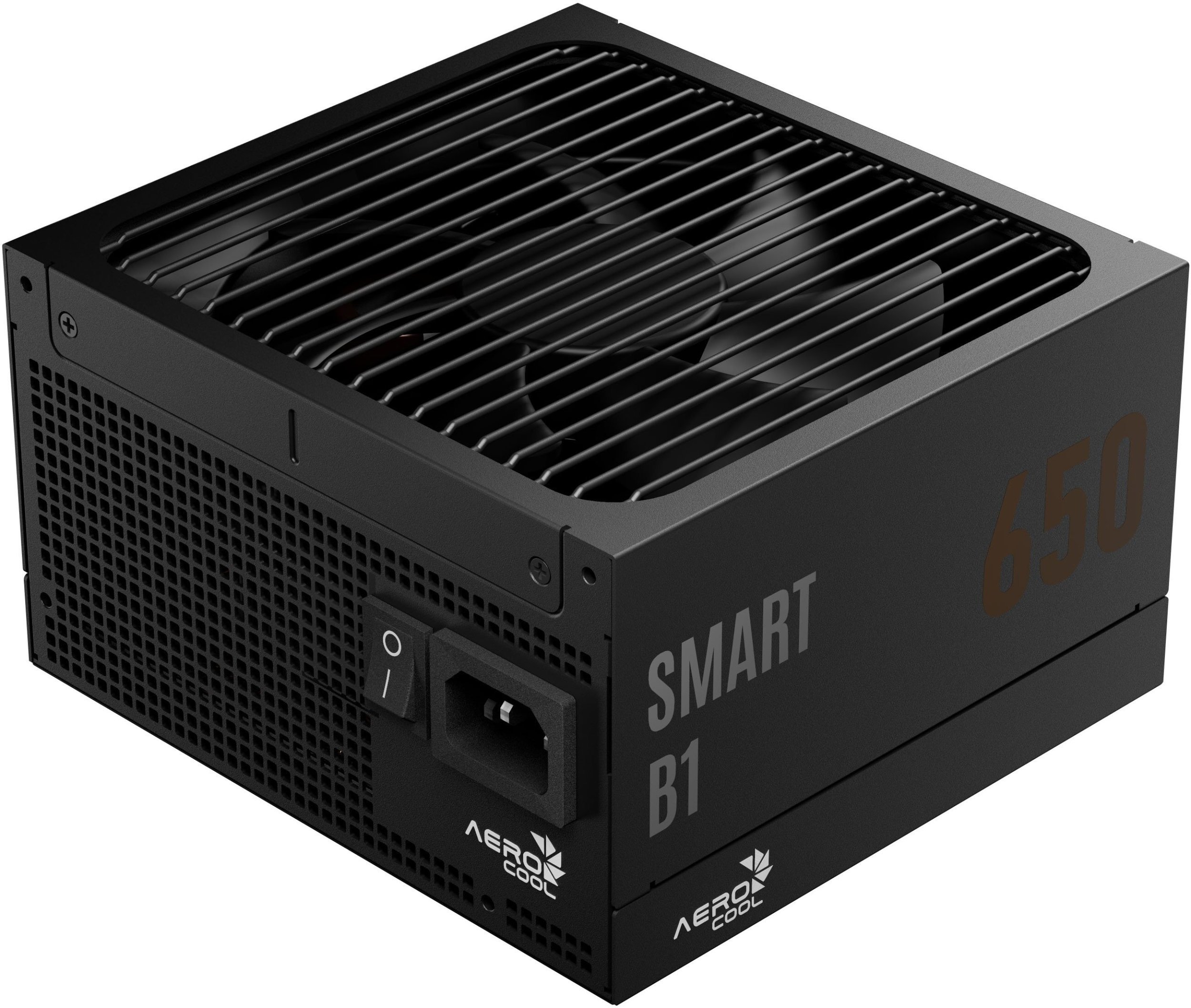 Zasilacz Aerocool AeroCool Smart B1 80 PLUS Bronze zasilacz, PCIe 5.1, ATX 3.1 - 650 Watt, czarny