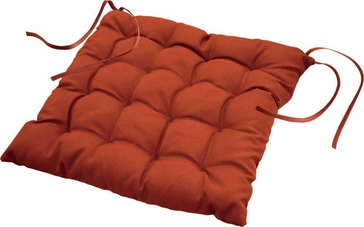 Douceur d`Interieur Poduszka na krzesło pikowana z wiązaniem ESSENTIEL, 40 x 40 cm