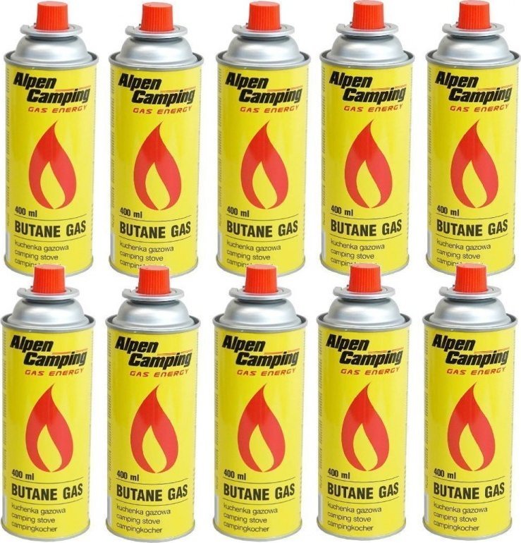 PrzydaSie 10 X Kartusz Wkład Gazowy Nabój Kuchenka Palnik