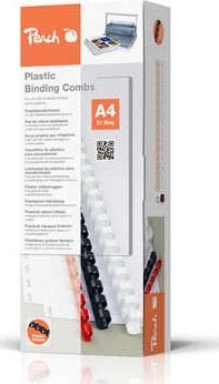 Peach Peach Binderücken schwarz 10mm 100er-Pack