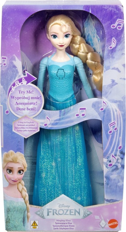Mattel Disney Frozen Śpiewająca księżniczka Elsa (JDX52)