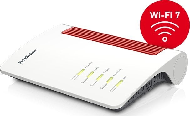 FRITZ!Box 7682 router bezprzewodowy 2.5 Gigabit Ethernet Dual-band (2.4 GHz/5 GHz) Biały
