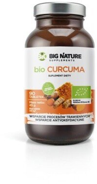 Bodymax BIG NATURE_Curcuma+Piperine* suplement diety 90 tabletek