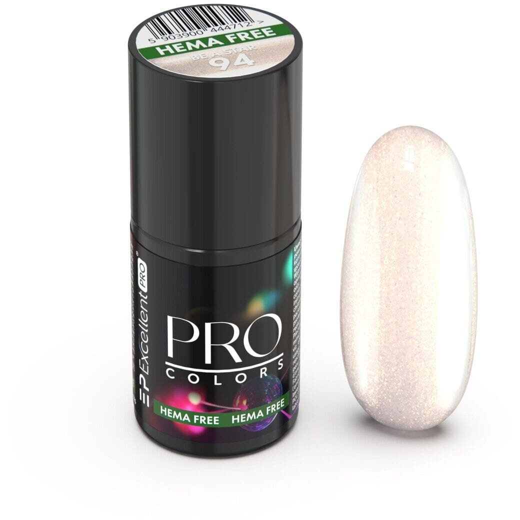 Excellent PRO Pro Colors Hema Free lakier hybrydowy 94 Be A Star 7g