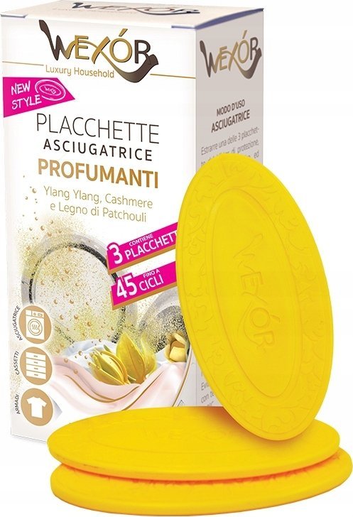 Wexor Krążki do suszarek Perfumowane 3 sztuki