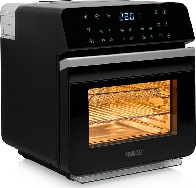Frytkownica beztłuszczowa Princess Princess Steam Airfryer Oven | 182085 | 10 L | 1550 W | Black
