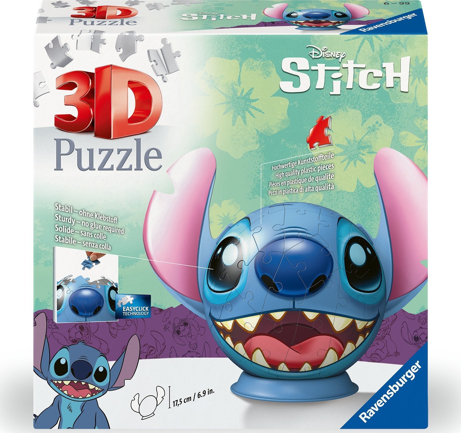 Ravensburger Ravensburger 3D puzzle ball stitch with ears