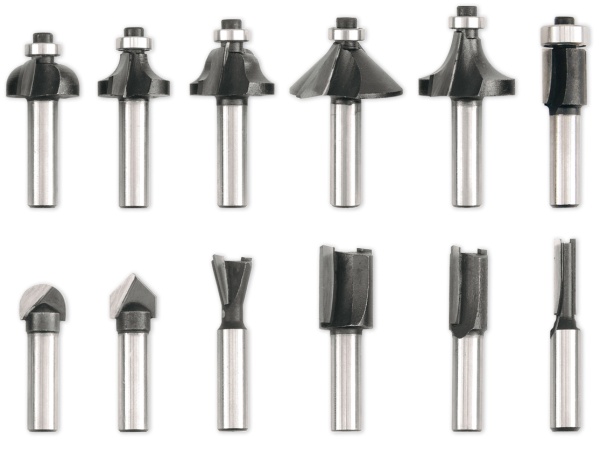 Vorel Frezy do drewna 12szt. (22550)