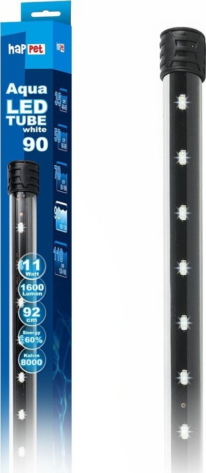 HapPet AquaLED Tube baltas 11W/92cm