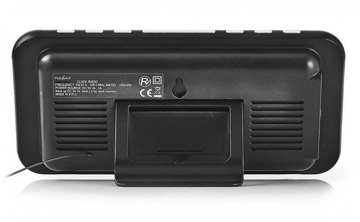Nedis Radiobudzik Clar004Bk Czarny