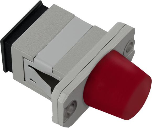 Qoltec Adapter światłowodowy hybrydowy SC/UPC-FC/UPC simplex MultiMode (54152)