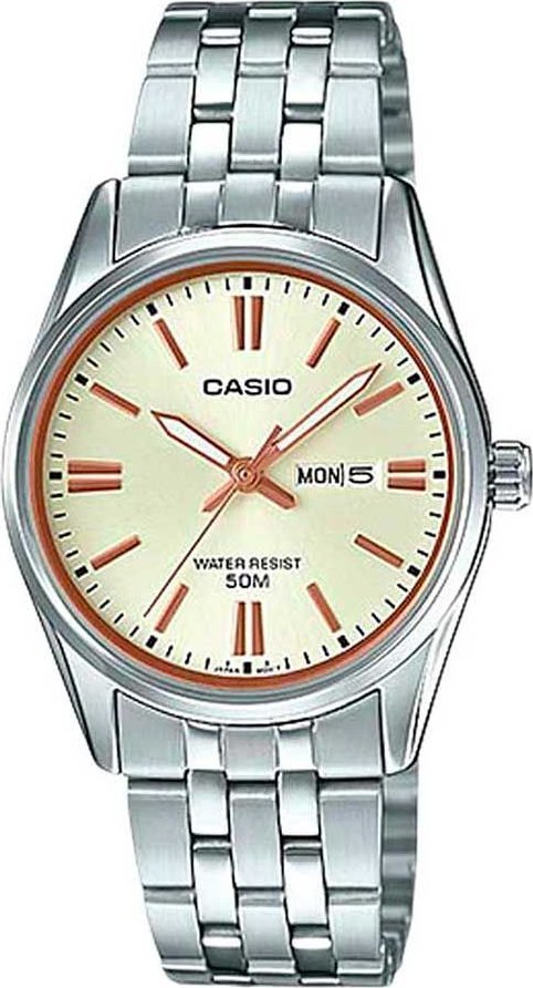 Zegarek Casio Zegarek marki Casio model LTP-1335D kolor Szary. Akcesoria damski. Sezon: Cały rok NoSize