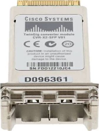 Cisco Karta rozszerzeń SFP, Moduł konwertera Twingig CVR-X2-SFP
