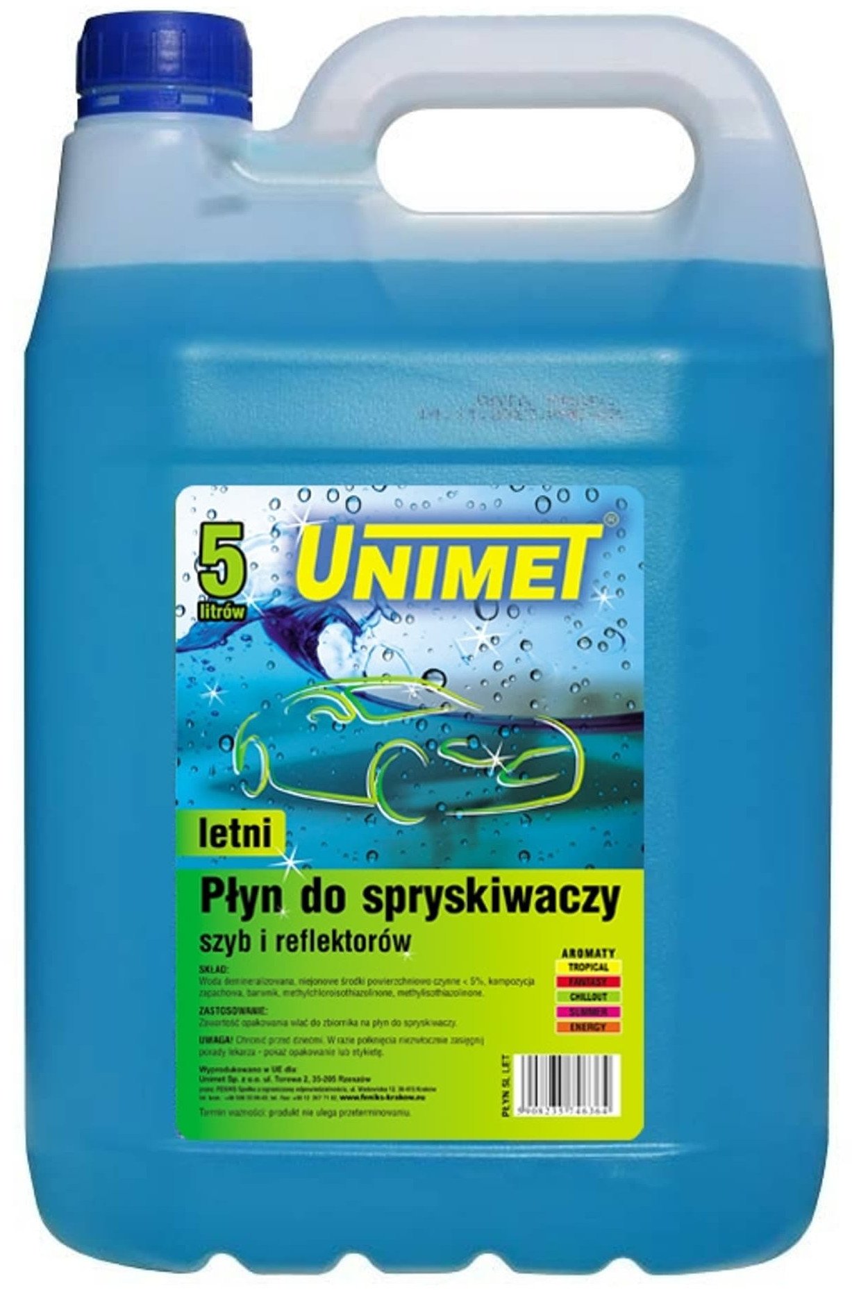 PŁYN DO SPRYSKIWACZY LETNI 5L