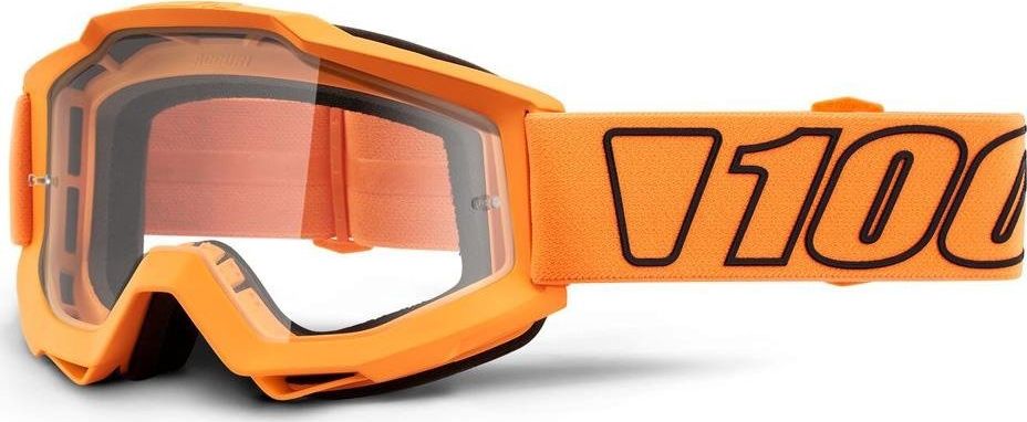 100% Gogle 100% ACCURI LUMINARI (Szyba Przezroczysta Anti-Fog) (NEW)