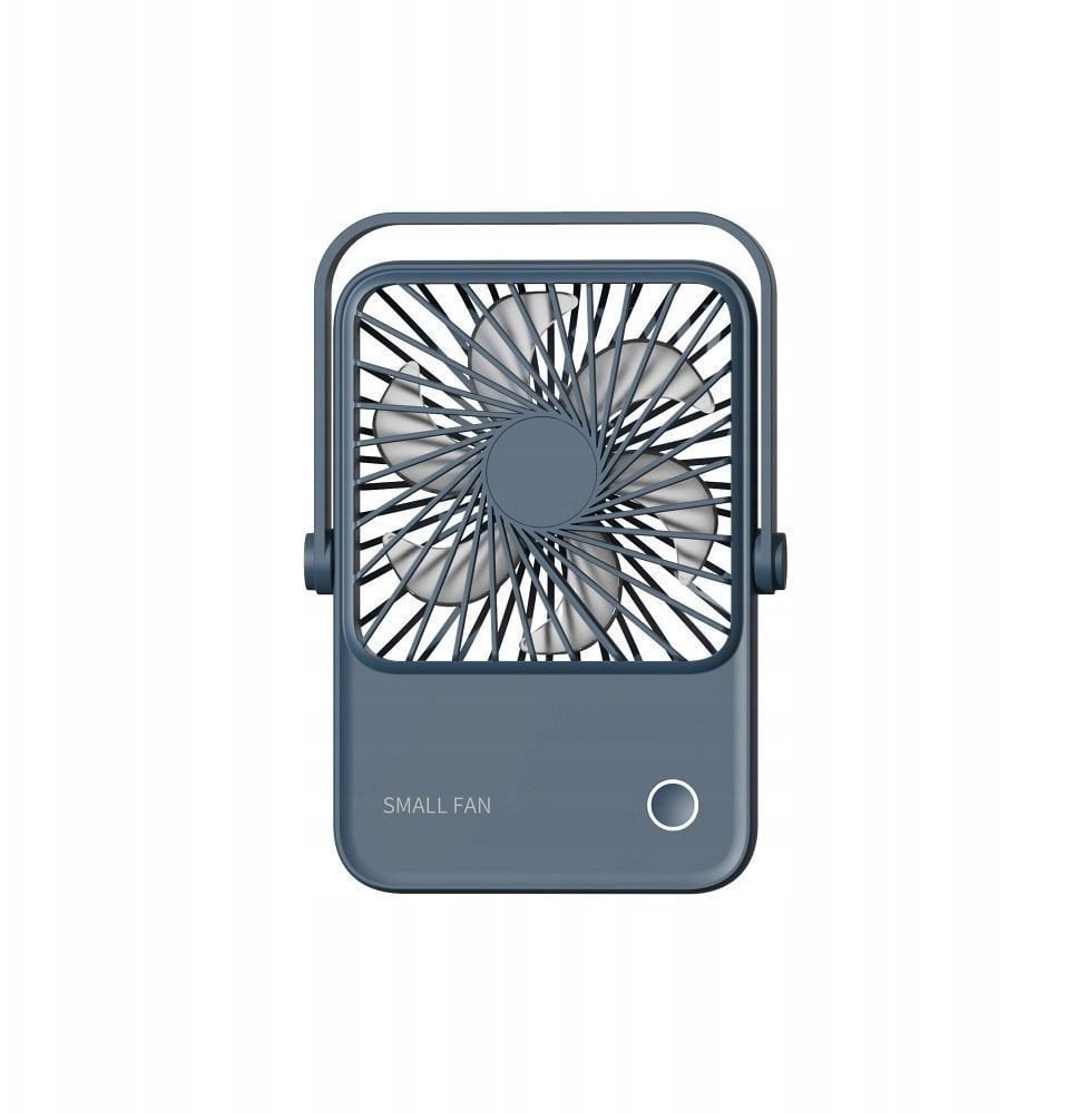 Wentylator / wiatrak biurkowy z regulowaną podstawką HX-122 ciemny niebieski