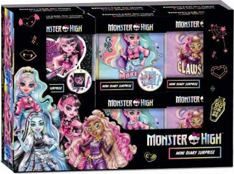 RMS *****Monster High mini pamiętnik 3wz 71-0041 77463