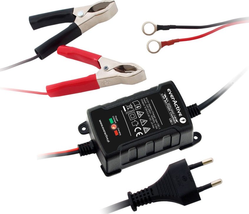 EverActive automatyczny prostownik do akumulatora 6V/12V 1A (4995726)
