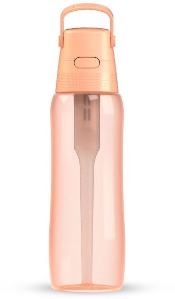 Butelka filtrująca Dafi SOLID 0,7 l peach fuzz barwiona z filtrem