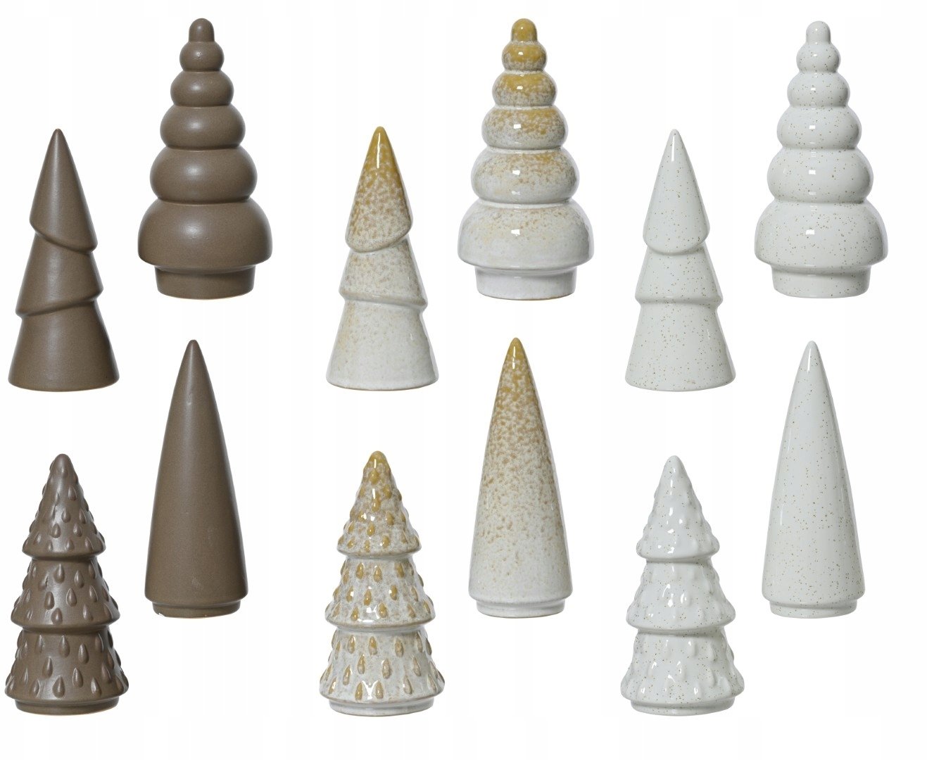 Figurka świąteczna porcelanowa Basic różne wzory 7,7x15,6cm 1szt