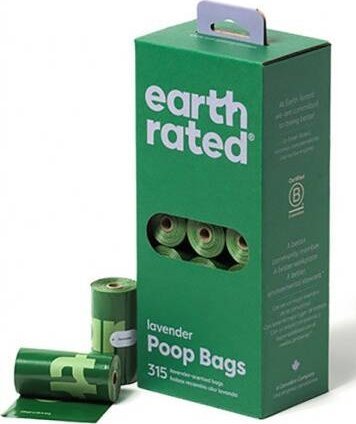 Earth Rated Earth Rated Woreczki Na Odchody Psa Eko 21x15szt Lawenda
