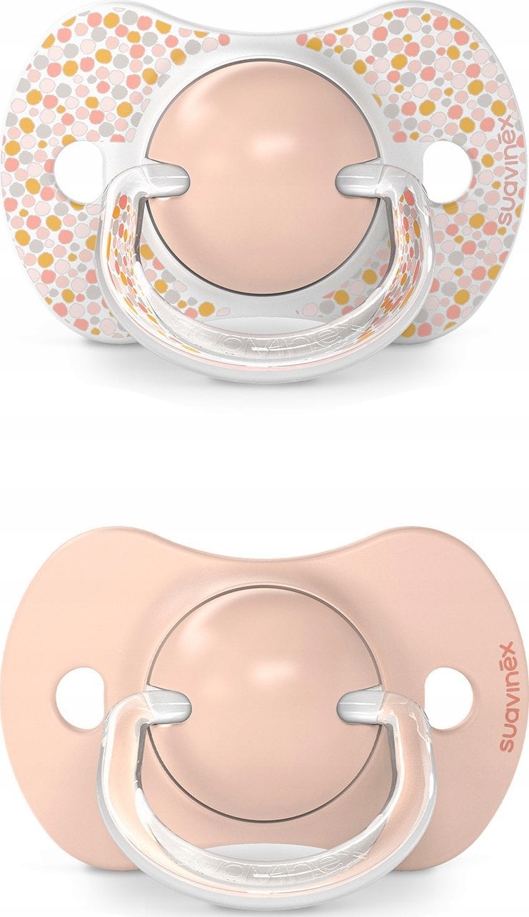 308276-SMOCZEK FIZJOLOGICZNY SX PRO SILIKONOWY 2 SZT/6-18M/BRZOSKWINIOWY/DREAMS