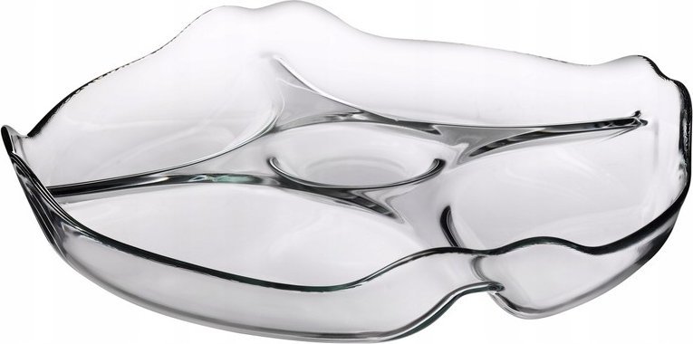 Pasabahce Półmisek dzielony Talerz Pasabahce 24 cm