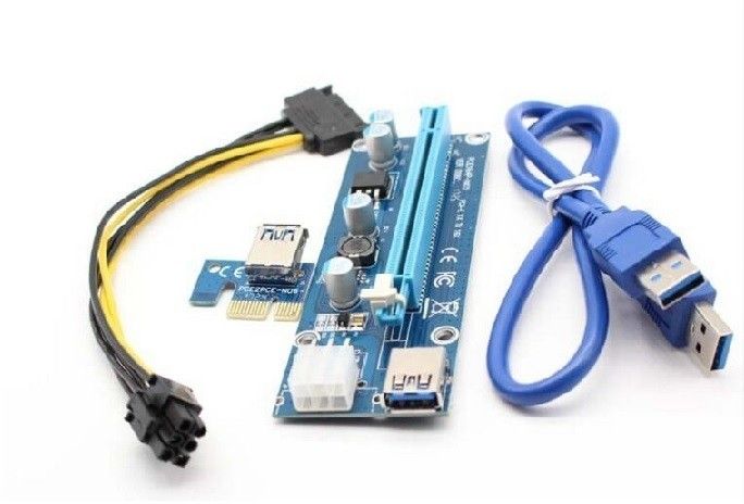 Qoltec Riser PCi-E 1x - 16x | USB 3.0 (55501)