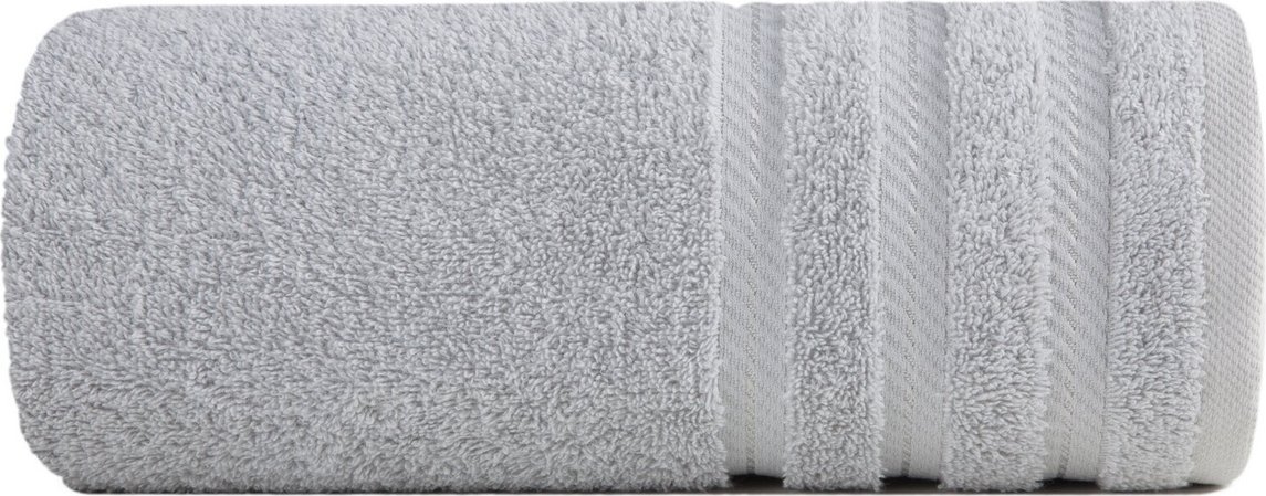 Eurofirany Ręcznik 50 x 90 Kąpielowy Frotte Vito 04 Srebrny